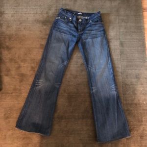 Boot cut jeans